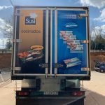 Camión de Casquería Susi rotulado por Cícero Artes Gráficas