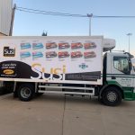 Camión de Casquería Susi rotulado por Cícero Artes Gráficas