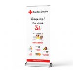 Rollup for Spanish Red Cross